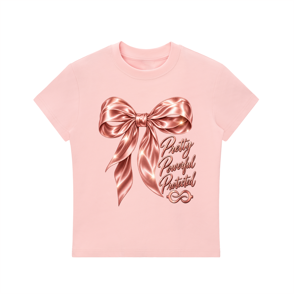 Pretty n Protected Crewneck T-Shirt