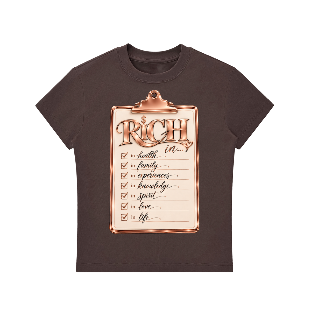Rich In Crewneck T-Shirt