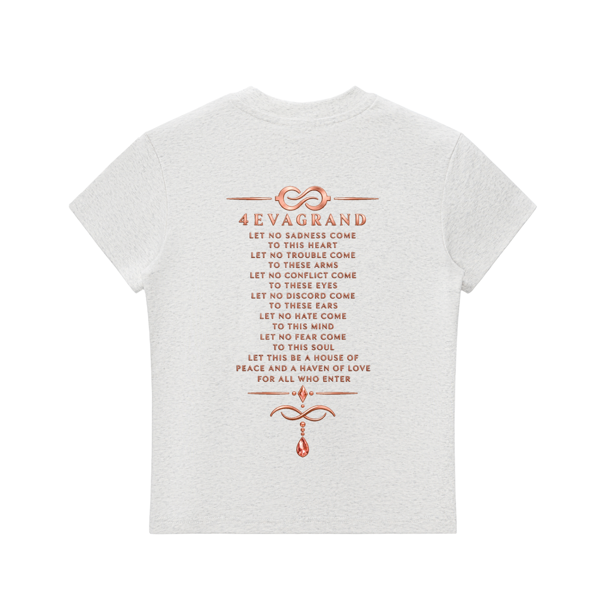 Peace and Protection Crewneck T-Shirt