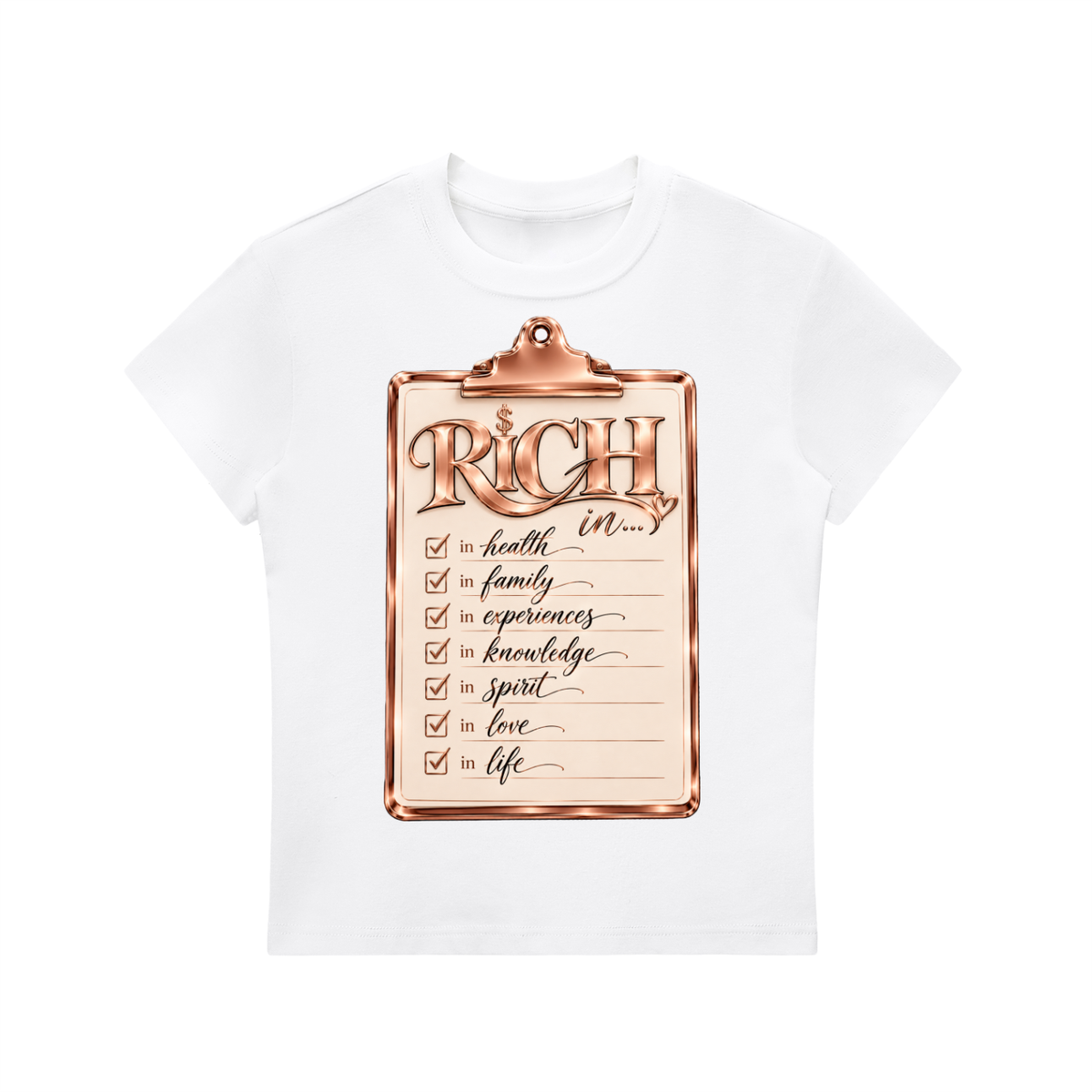 Rich In Crewneck T-Shirt