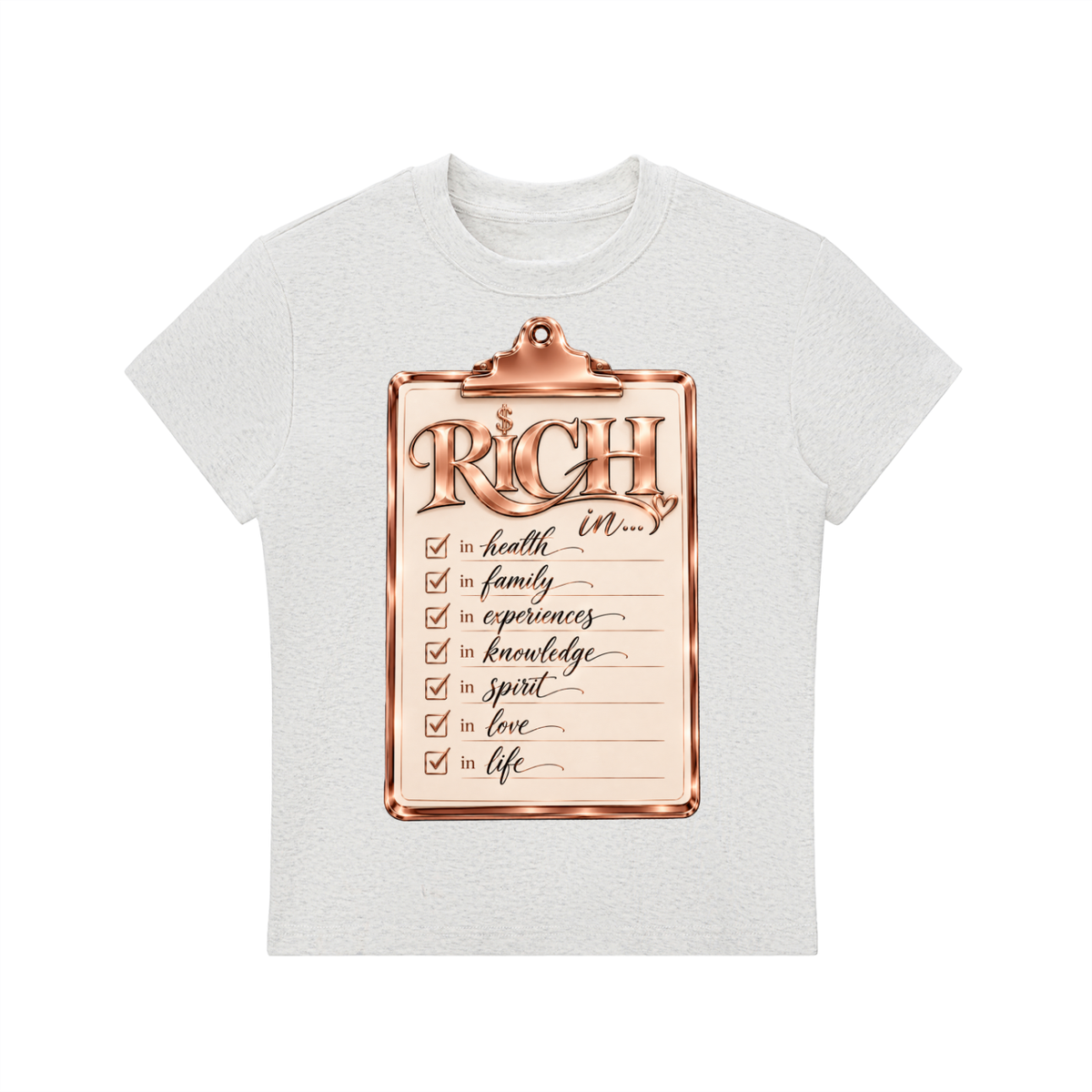 Rich In Crewneck T-Shirt