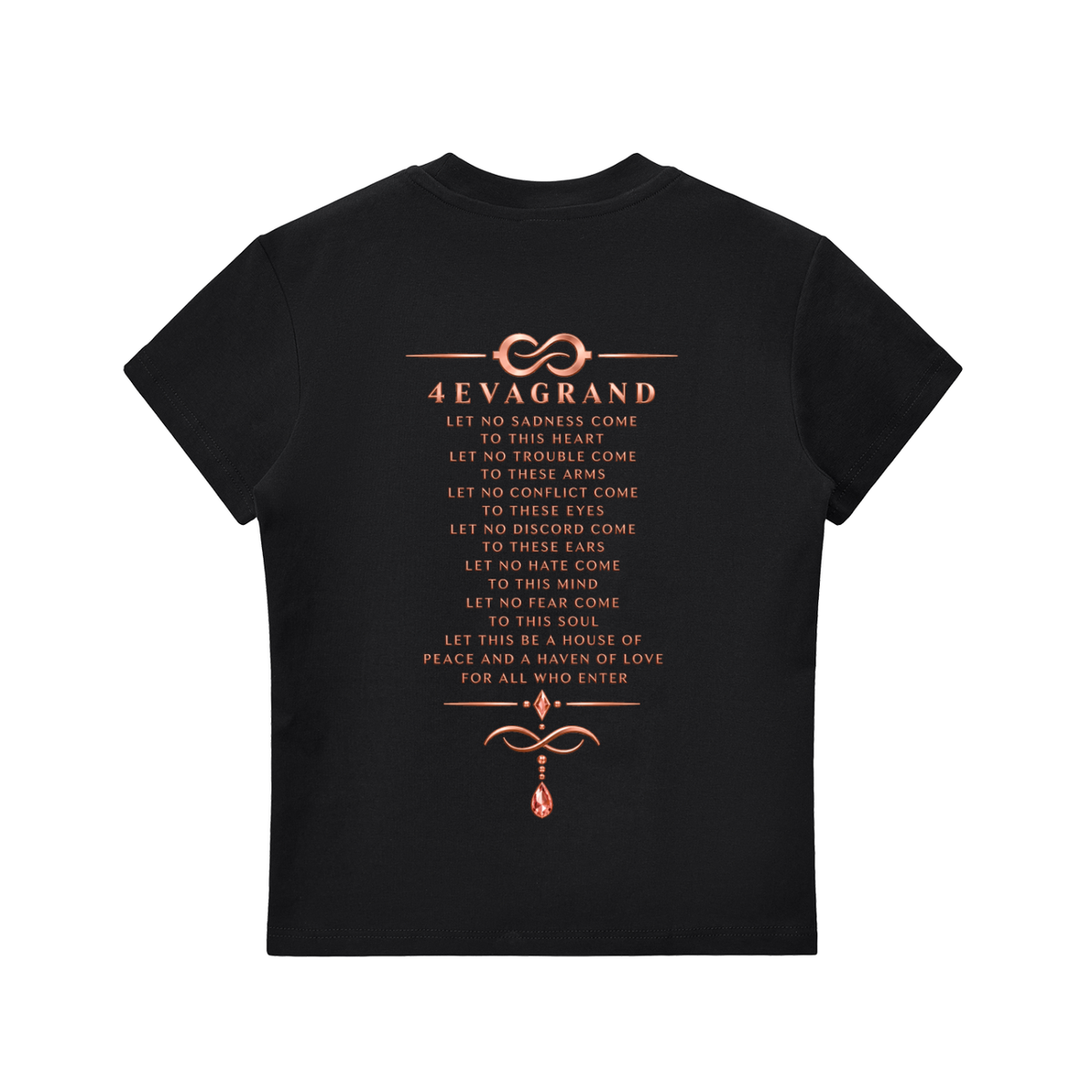 Peace and Protection Crewneck T-Shirt