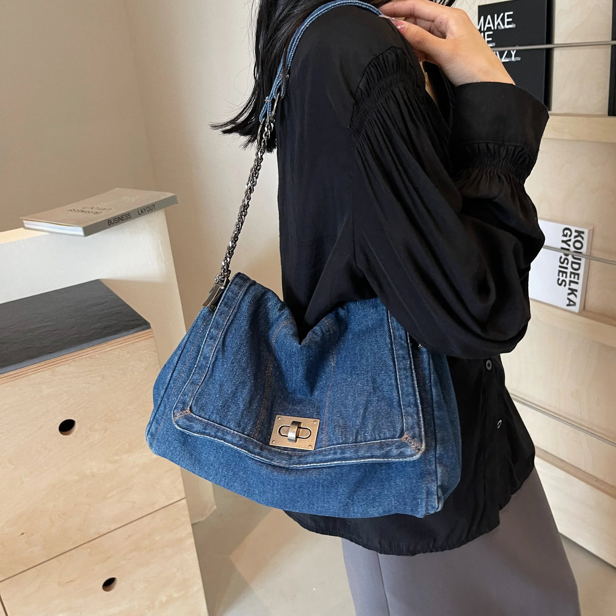 Denim Bag