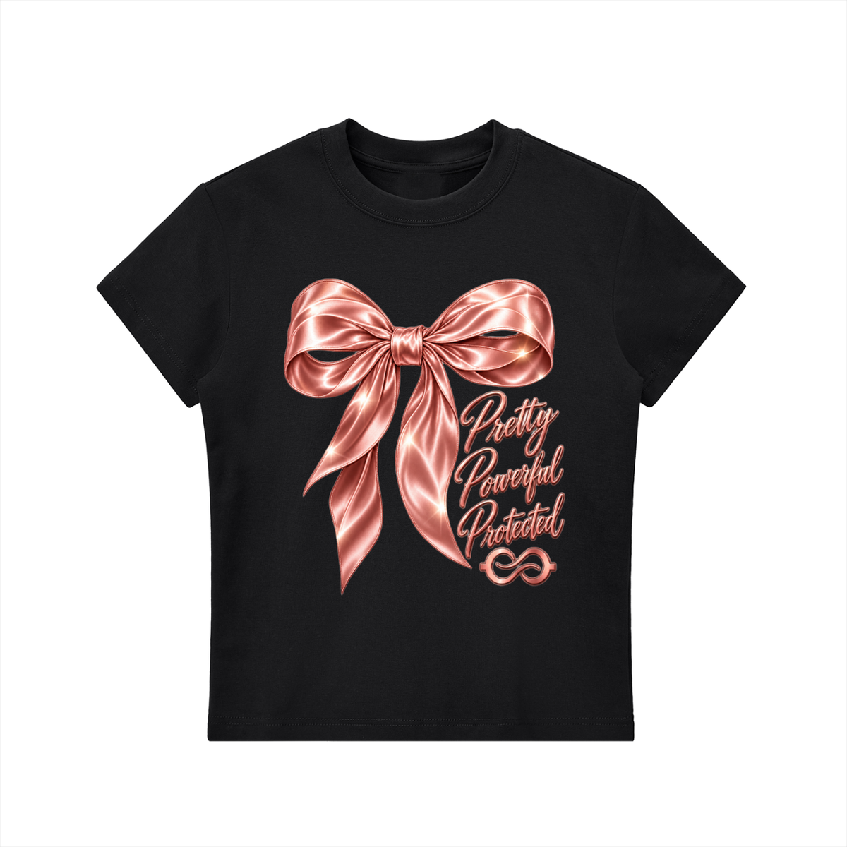 Pretty n Protected Crewneck T-Shirt