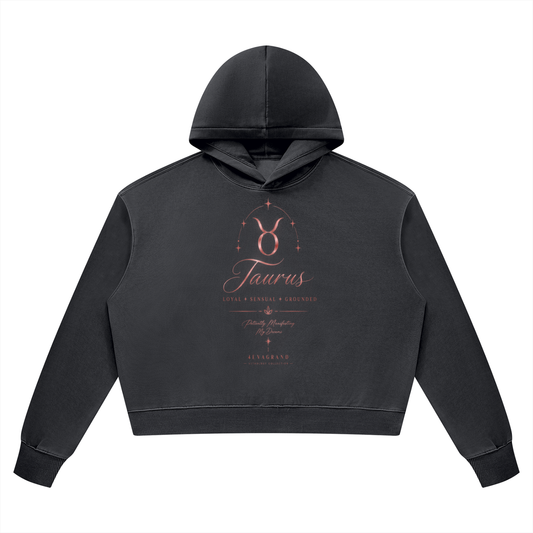 Women’s Vintage Wash Heavyweight Taurus Hoodie