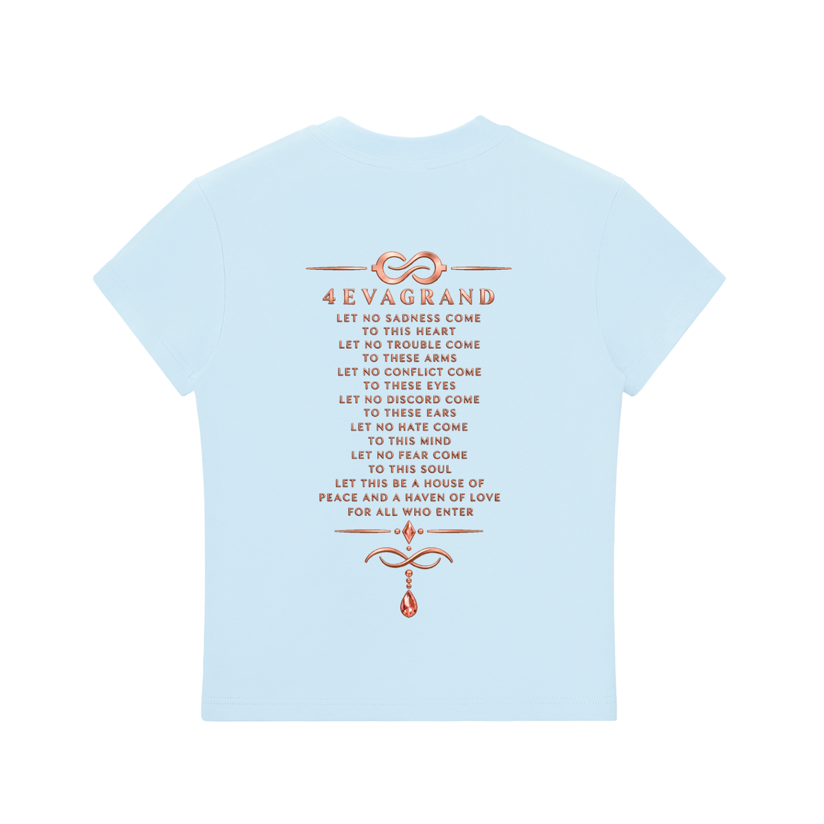 Peace and Protection Crewneck T-Shirt