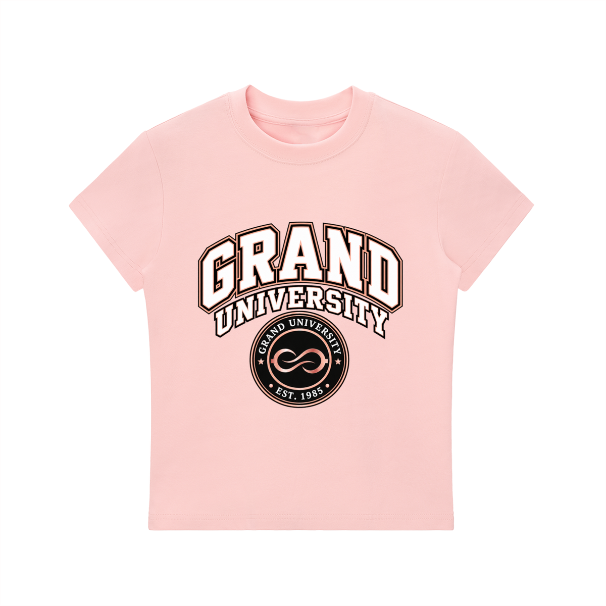 Grand University Crewneck T-Shirt