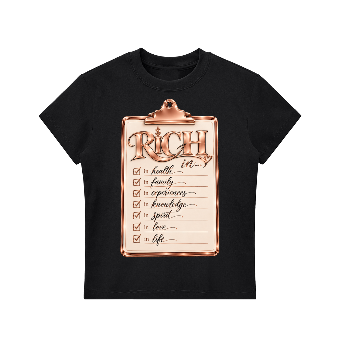 Rich In Crewneck T-Shirt