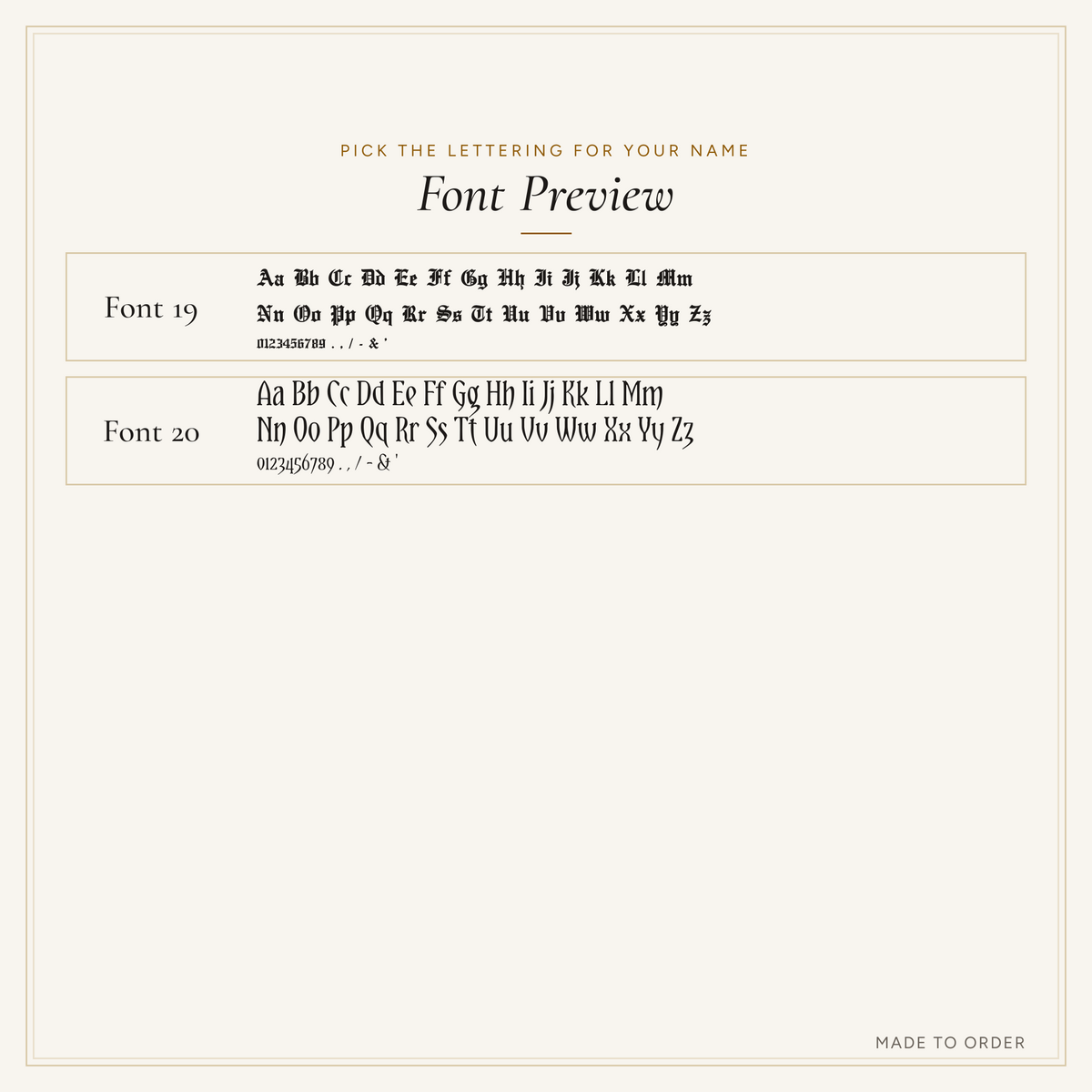 Font preview (4)