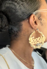 Custom Bamboo Hoops