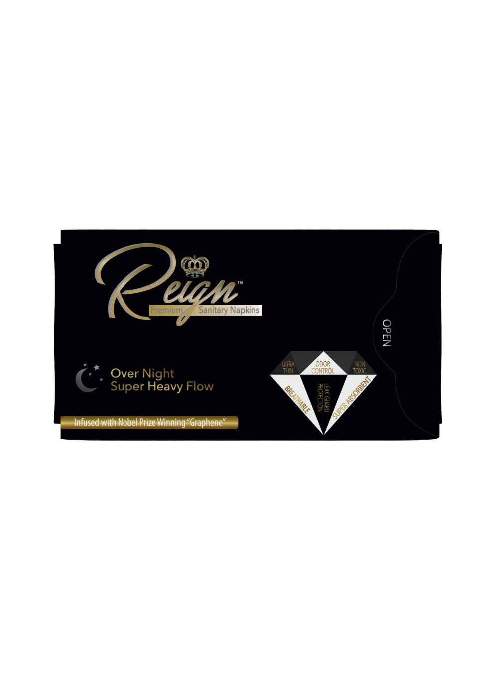 Reign Premium Sanitary Napkins Overnight