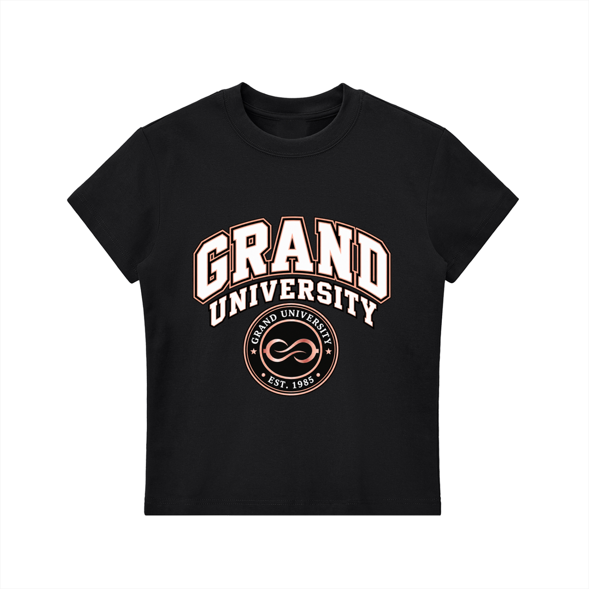 Grand University Crewneck T-Shirt