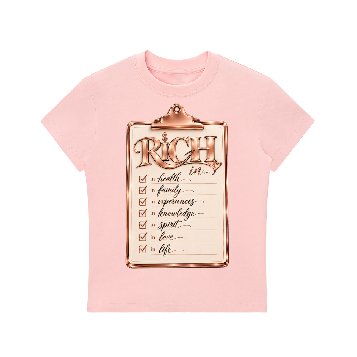 Rich In Crewneck T-Shirt